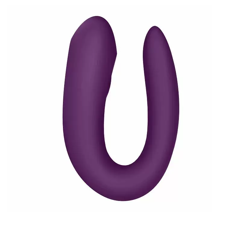 [Satisfyer Double Joy управляемый приложением вибратор из силикона для секса]