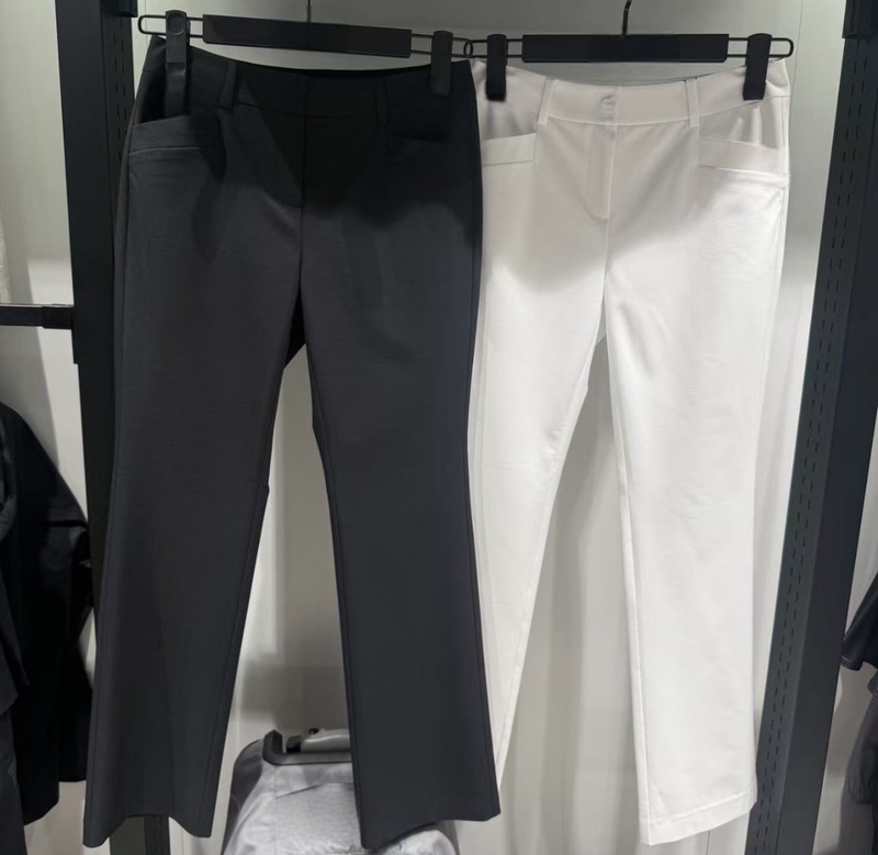 Popular Golf Clothing for Women, Flared Long Pants, Sports Golf and Baseball Pants, Versatile, Slimming, Fashionable, Lightweight, Korean Style