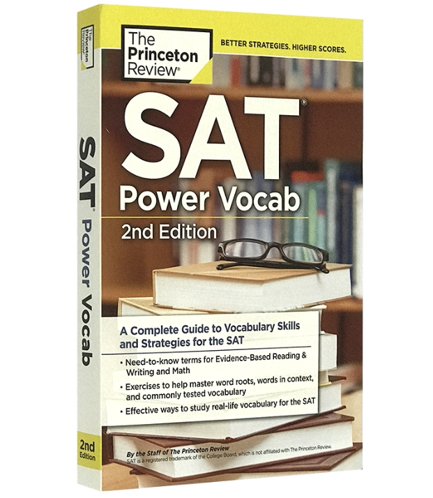SAT备考利器！普林斯顿《SAT Power Vocab》英语单词书深度测评📚🚀-进口教材-淘宝好物网