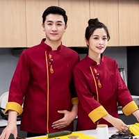 Длинные рукава - красный единственный топ