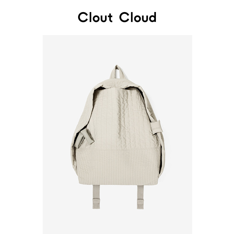 Clout Cloud/серия Good morning/средний рюкзак, легкий повседневный рюкзак большой вместимости для мужчин и женщин в одном стиле Изображение 1
