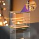 Bracelet dust-proof display stand walnut cultural toys acrylic display box jasmine doll storage box model blind box storage