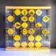 Transparent Gold Medal Display Stand Marathon Running Sports Medal Storage Box Can Be Hung on the Wall Figurine Storage Rack