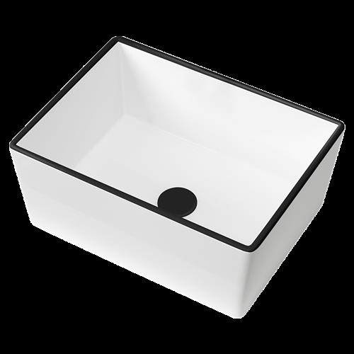 超深菜盆台上盆黑色陶瓷阳台洗手盆洗脸盆洗衣池洗衣槽洗衣盆水槽