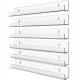 Wall-mounted display shelf bookshelves acrylic transparent storage shelf U-shaped storage shelf wall-mounted children's bookshelves