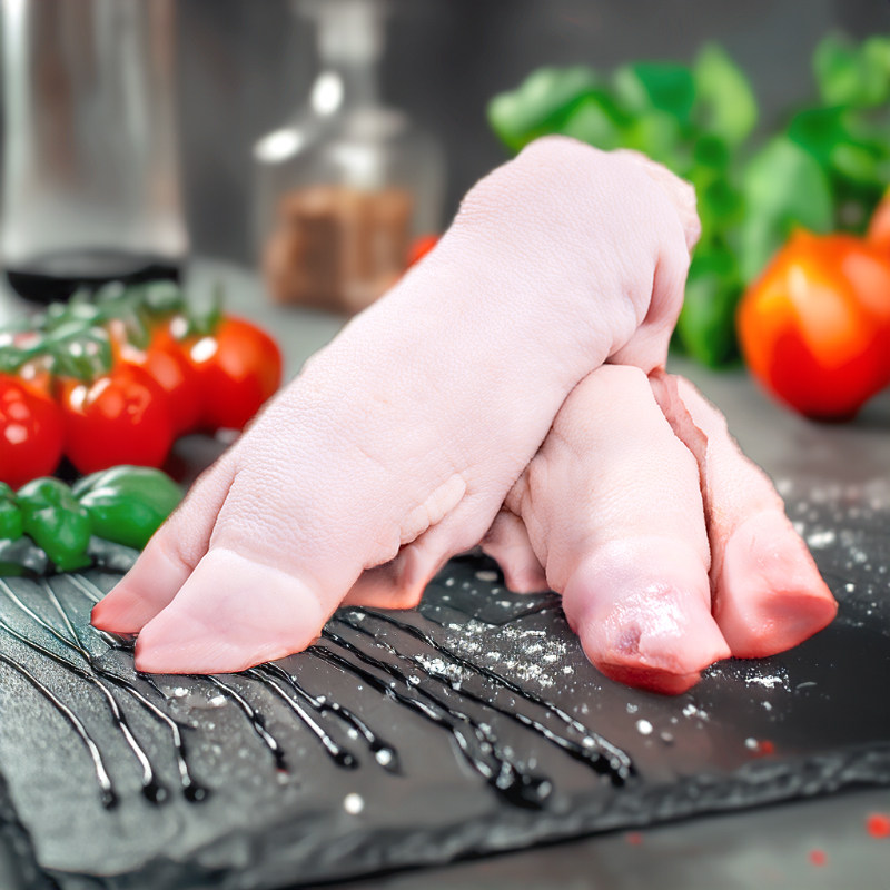 买大号猪蹄要带筋的吗?新鲜冷冻猪肉选整只还是半只?