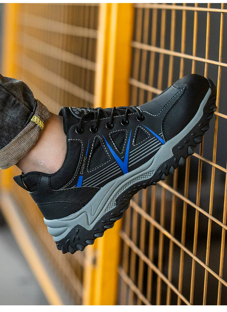 Labor protection shoes for men, anti-smash, anti-puncture, insulating safety, winter breathable electrician Laobao steel plate lightweight safety shoes
