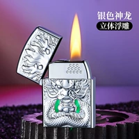 Надувная модель - рельефный дракон ⭐silver (дайте газовый цилиндр 200 мл)