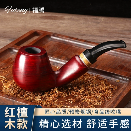 Старомодный мундштук из сандалового дерева ручной работы, аксессуары, полный комплект