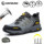 Labor protection shoes for men, all-season steel toe cap, anti-smash, anti-puncture, lightweight, comfortable, non-slip, wear-resistant, breathable safety work shoes