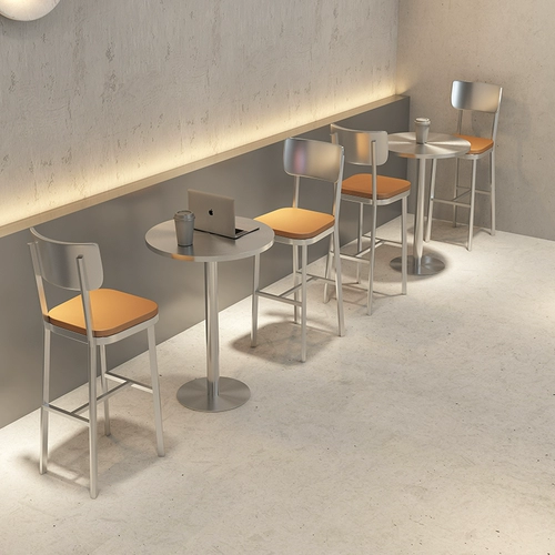 Стульчик для кормления из нержавеющей стали, чай с молоком, подставка для ног, популярно в интернете