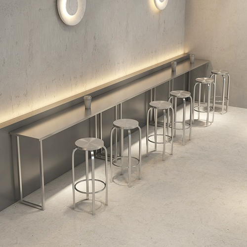 Стульчик для кормления из нержавеющей стали, чай с молоком, подставка для ног, популярно в интернете