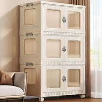 Dining Side Cabinet Living-room Free to install containing cabinet Place Home Baby Children Finishing Clothes Snacks Folding Kitchen