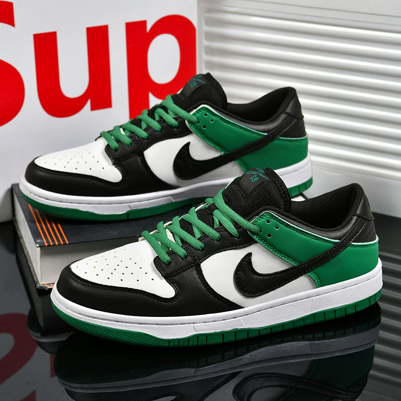 Путян AJ мужские туфли соединение текст Dunk low -top SB кроссовки пара пара молодые досуг универсальные спортивные женские туфли