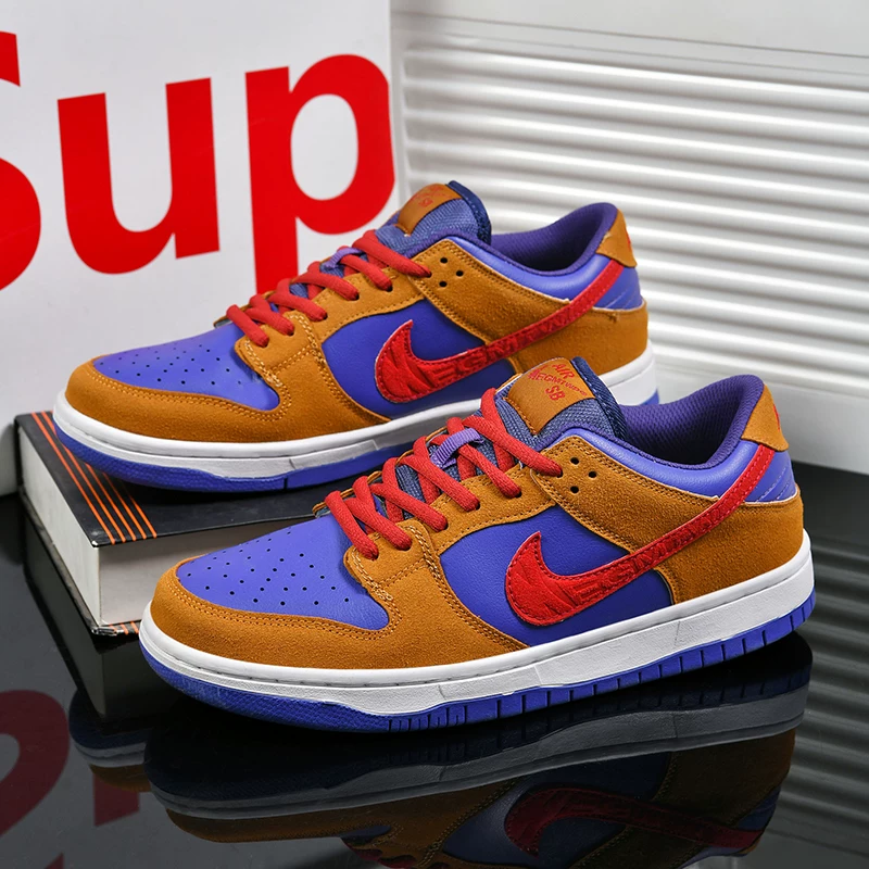 Путян AJ мужские туфли соединение текст Dunk low -top SB кроссовки пара пара молодые досуг универсальные спортивные женские туфли