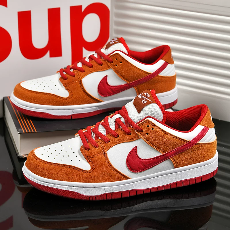 Путян AJ мужские туфли соединение текст Dunk low -top SB кроссовки пара пара молодые досуг универсальные спортивные женские туфли