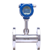 Thermal gas mass flow meter plug-in pipeline compressed air natural gas oxygen nitrogen digital meter