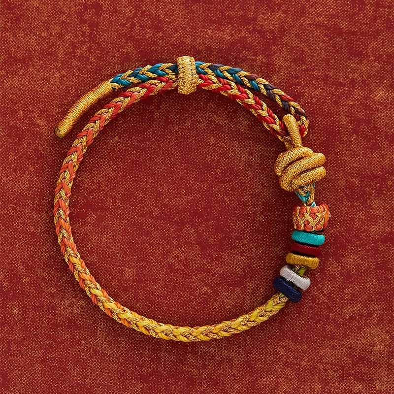 Hangzhou Official Horse Rope Bracelet for the Year of the Horse, Benmingnian (Zodiac Year), Jing Shan Red Rope Bracelet, Woven Horse King Bracelet, Suitable for Both Men and Women