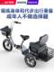 Electric Tricycle, Small Foldable Women's Family Electric Vehicle, Elderly Mobility Aid, Power-Assisted Battery Bike