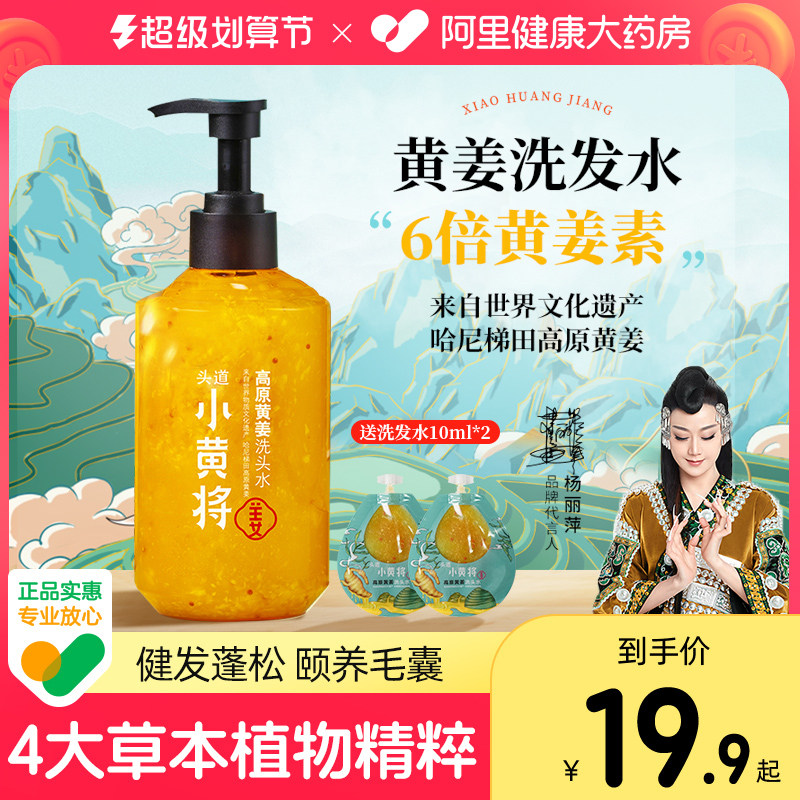Head Little Yellow Head Plateau Gorgeon Shampoo Dew Ginger Control Oil Fluffy, Top, Silicone Oil Shampoo Set