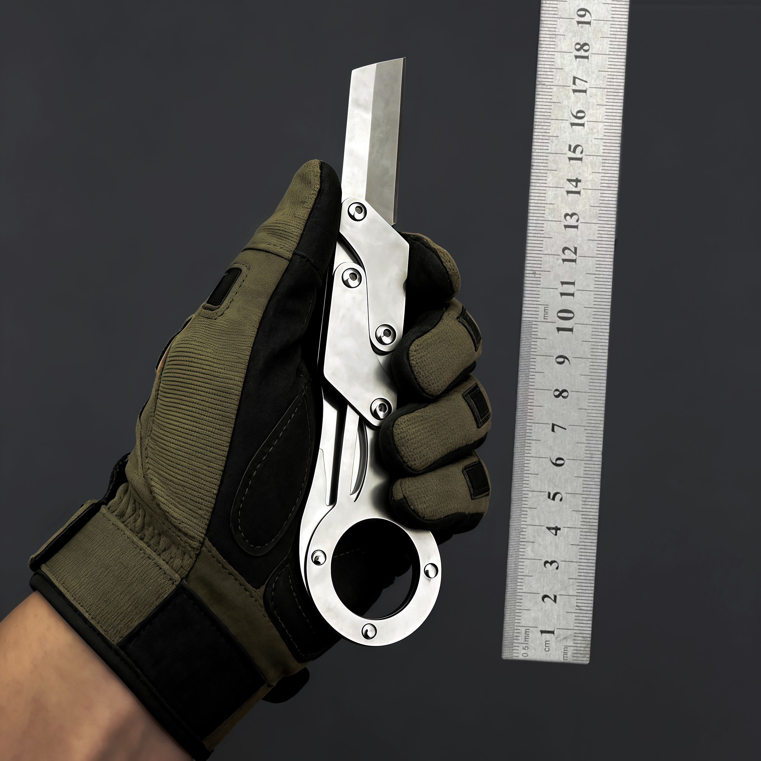 机械折叠刀具户外刀全钢四不像刀便捷美工多功能嫁接爪子快递小刀