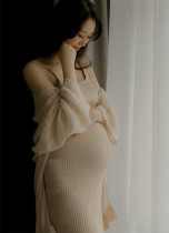 Pregnant women photo clothing new style home photo studio maternity clothing art photo clothes pregnant mother big belly maternity photo clothing