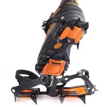 Traveler outdoor ten-tooth professional ice and snow anti-slip shoe cover outdoor mountaineering and ice climbing 10-tooth crampon spikes