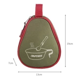 Сумка-органайзер для кемпинга, портативная посуда из нержавеющей стали