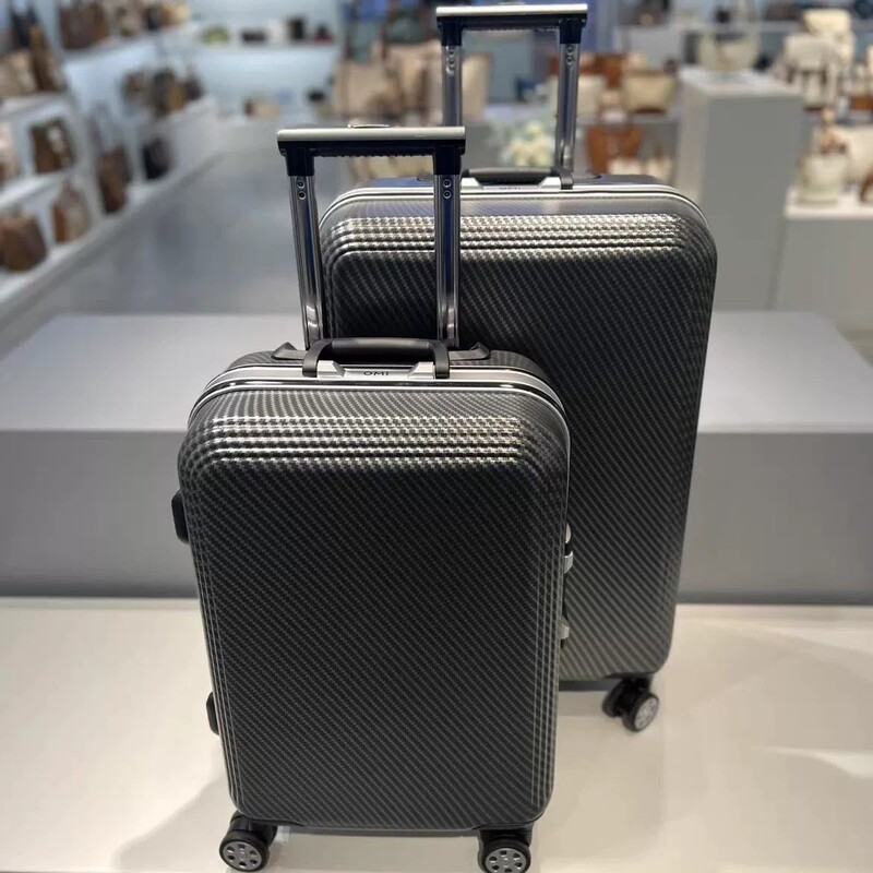 Omi National Best-Selling Trolley Case with Universal Wheels, Silent Suitcase, Plaid Lightweight Suitcase Omi National Best-Selling Trolley Case with Universal Wheels, Silent Suitcase, Plaid Lightweight Suitcase