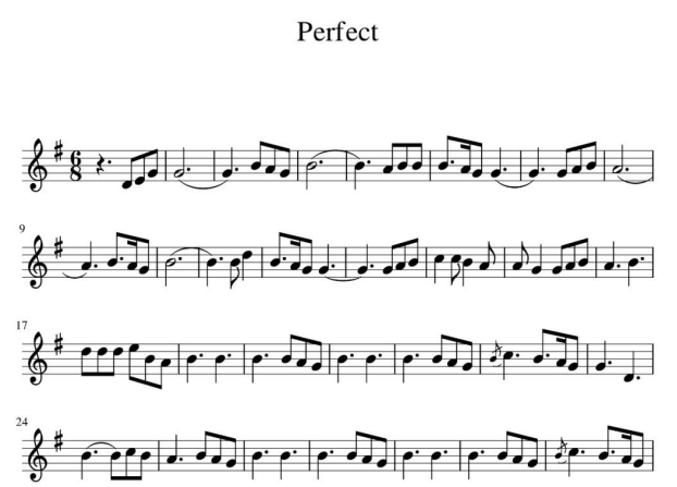 Perfect 2Cellos Ed Sheeran 小提琴譜 2頁-Taobao