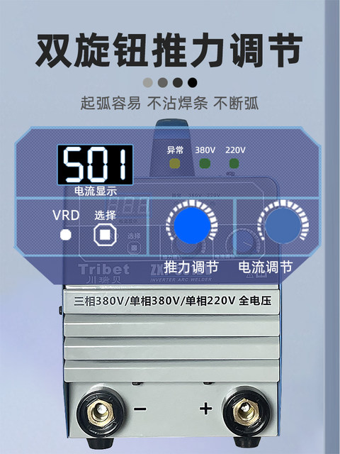 Chuanruibei Full Voltage Industrial Machine Small Portable Welding Machine 315/400 Dual Voltage 220/380 All Copper Dual Use