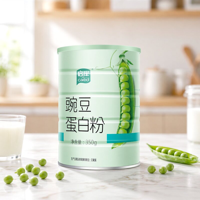 Shuangta Qi Ban Pea Protein Powder Canned 350g Plant-Based Protein Without Additives Nutritious Vegetarian Protein Powder
