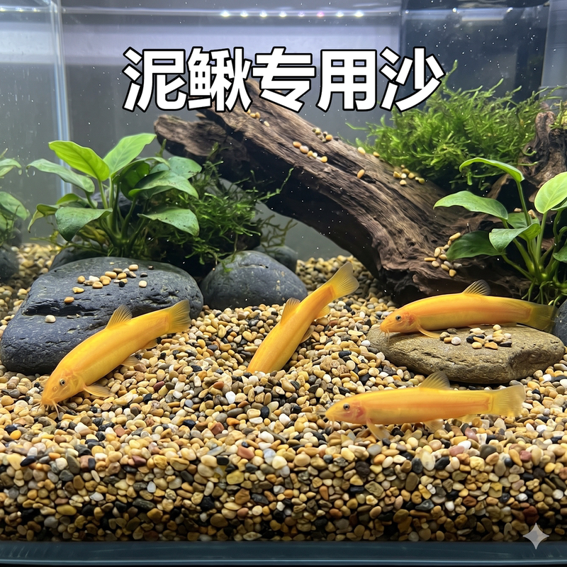 Special Sand for Loaches, Sand Substrate, Natural Rain Flower Stone, Natural Pebbles, Stream Stones, Fish Tank Ecology, Large Fish, Aquarium Landscaping