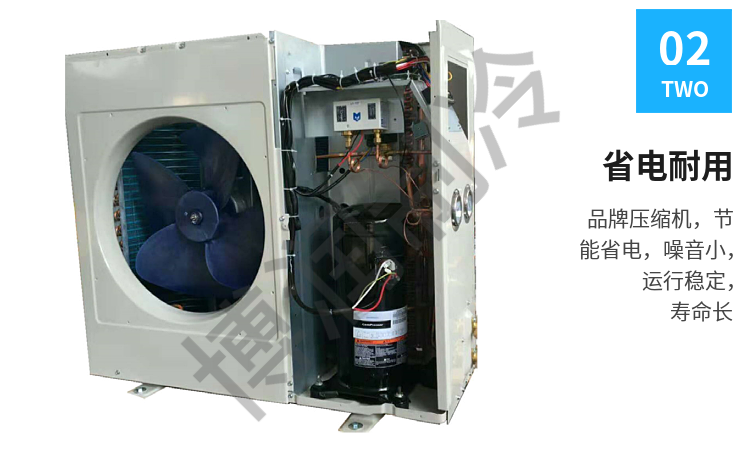 谷型涡旋保鲜冷冻压缩机组冷库全套设备制冷机组一体机3p 4p 5p(图6)