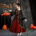 Halloween bé gái ma cà rồng cos trang phục trẻ em phù thủy ăn mặc bí ngô phù hợp với cosplay váy cô gái vũ hội gift halloween Trang phục haloween