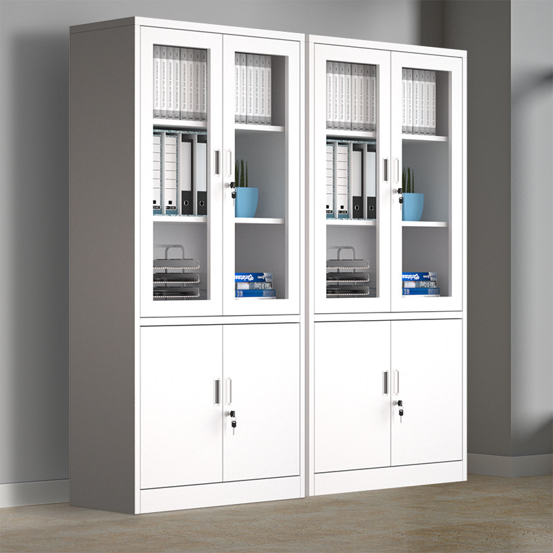 Mogprincess Great appliances Iron door Office Tin filing cabinet drawers with lock information Archives bookcase cabinets Credentials storage-Taobao