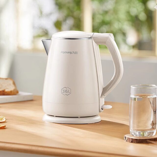 Joyoung Electric Kettle 316L Stainless Steel Food-Grade Electric Kettle for Home Use with Automatic Shut-Off Electric Kettle