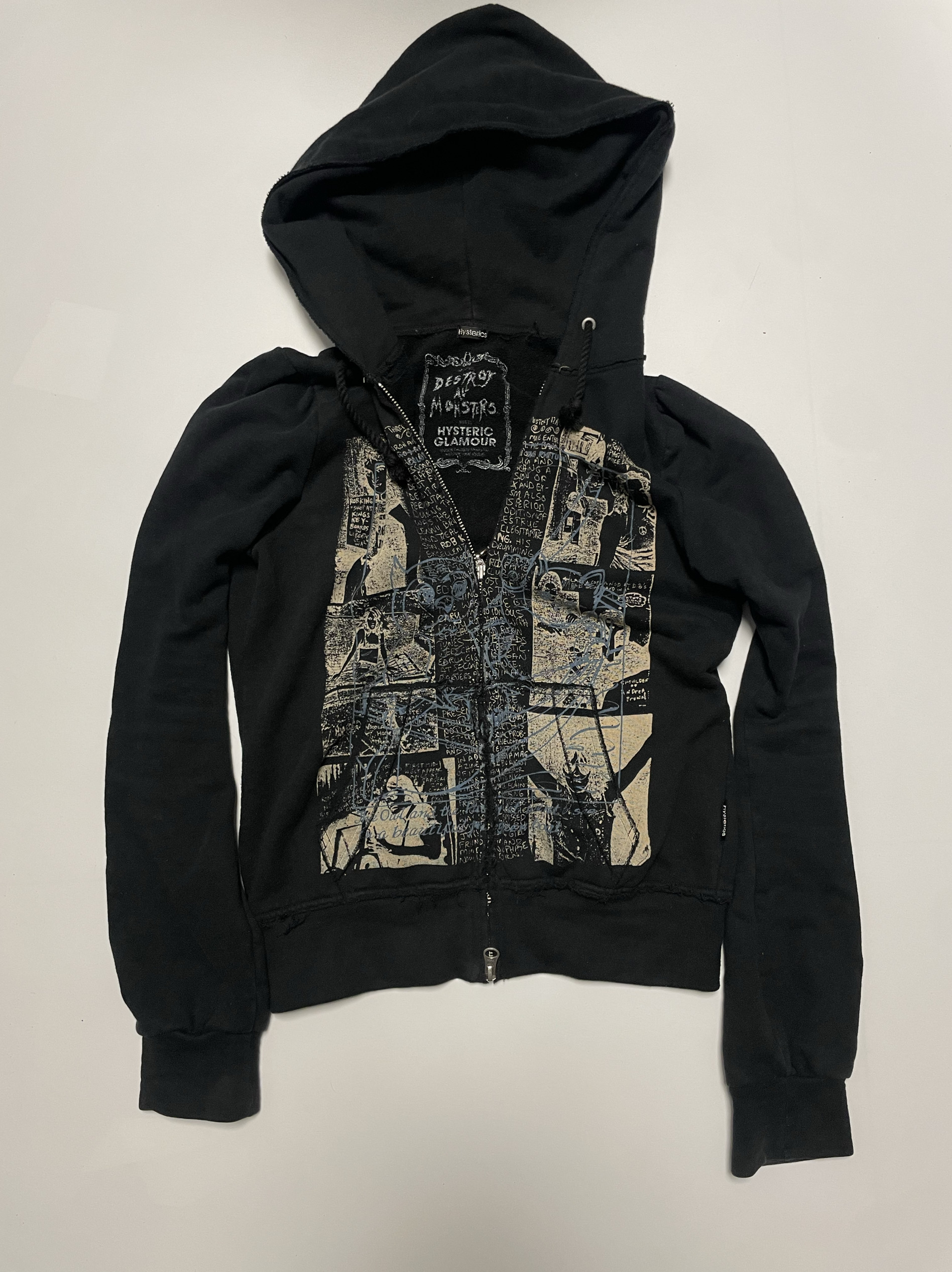 ジャケット・アウター y2k Hysterics DESTROY ALL MONSTERS JKT Hysteric Glamour Destroy All Monsters Black Jacket Size M | eBay