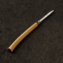 Handcrafted finely ground polygonatum polygonatum triangle tea knife pry tea cake knife tea ceremony accessories