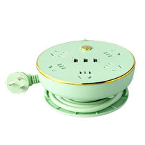 Retractable storage socket with line strip multi-function with USB plug board porous wiring board wall dormitory 1322