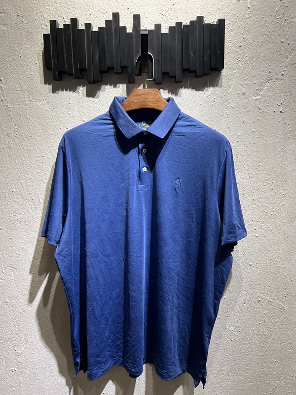 Polo Ralph Lauren Ralph Lauren Three-Button Sports Quick-Dry Polo Short-Sleeve Large Size