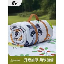 German picnic mat moisture-proof mat thickened outdoor camping tent spring outing lawn mat folding waterproof picnic mat