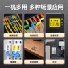 Detong Office Wrap-Around Network Cable Label Printer Waterproof and High-Temperature Resistant Thermal Transfer Cable Cabinet Cable Identification Marking Machine Equipment Sleeve Adhesive Sticker Wire Wrapping Protective Film