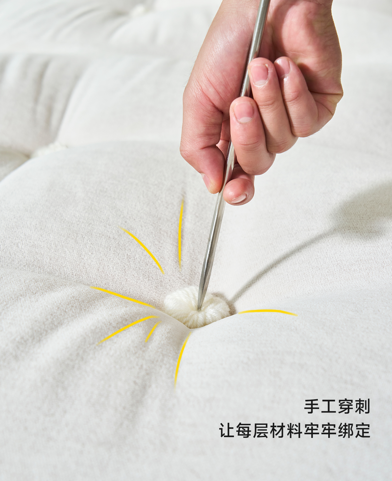 儿童手工弹簧床垫肌肤敏感人群专用垫子0胶水马尾毛床垫