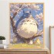My Neighbor Totoro wooden puzzle under the cherry blossom tree Hayao Miyazaki 1000 pieces 500 pieces 300 children's educational toys birthday gift