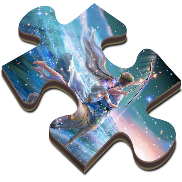 Twelve constellation puzzles 300/500/1000 pieces Leo/Virgo/Libra/Scorpio/Sagittarius/Capricorn 12