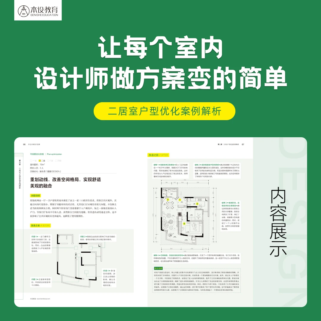 住宅方案设计思维,100套户型案例解析,优化你的家布局!🧐深度解读--淘宝好物网