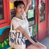 Классическая джинсовая вместительная и большая сумка на одно плечо, официальный продукт, Таиланд