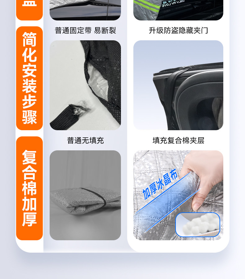 Car Sunshade, Sun Protection, Heat Insulation, Front Curtain, Front Windshield, Snow Protection, Snow Protection, Car Cover, Umbrella