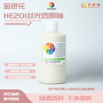 Golden Flower Glaze HE201 concentrated safe and lead-free Winter Filament Transparent glaze ceramic paint diy